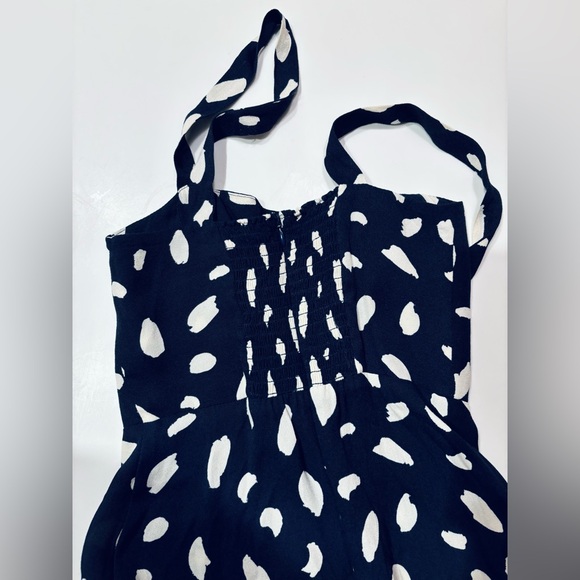 Reformation Midi Dress in Splatter Blue - Picture 4 of 6
